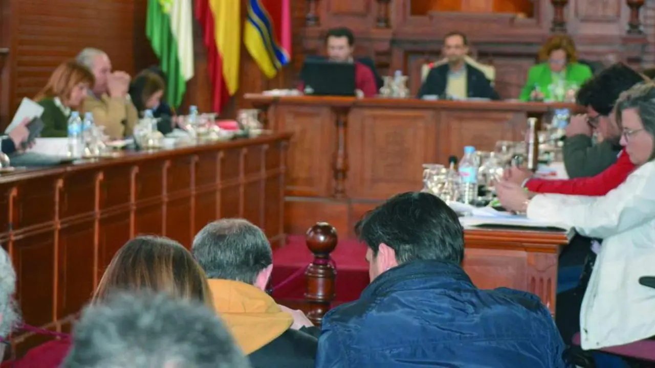 Pleno municipal. - C. Cruz