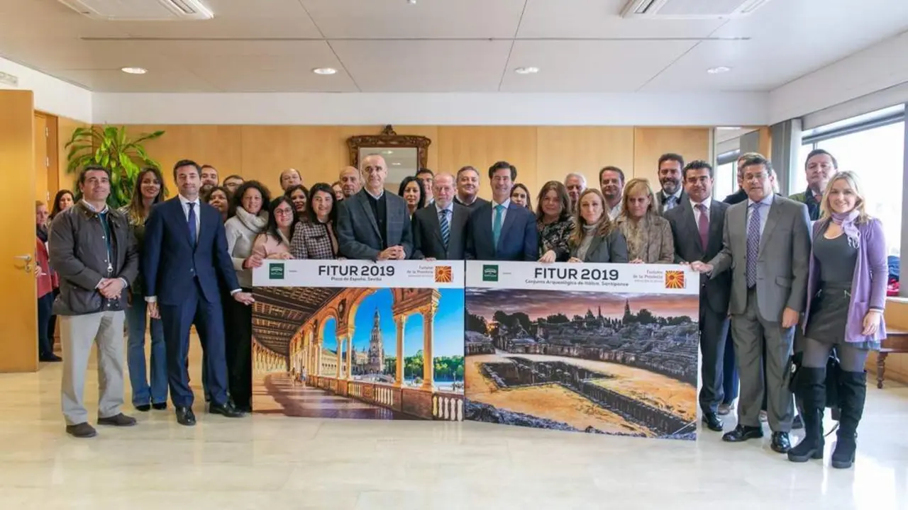 Presentaci&oacute;n de la agenda de Sevilla en Fitur 2019. - DIPUTACI&Oacute;N