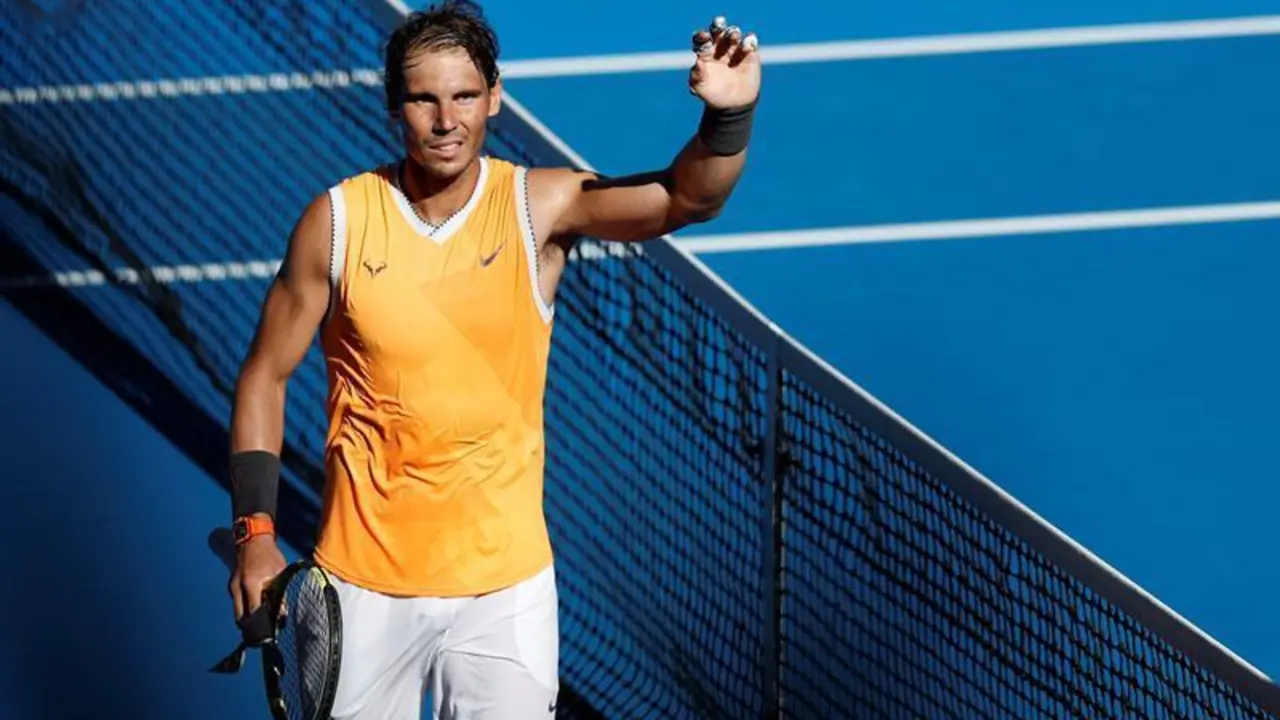 Un Nadal desatado avanza m&aacute;s suelto tras la eliminaci&oacute;n de Federer