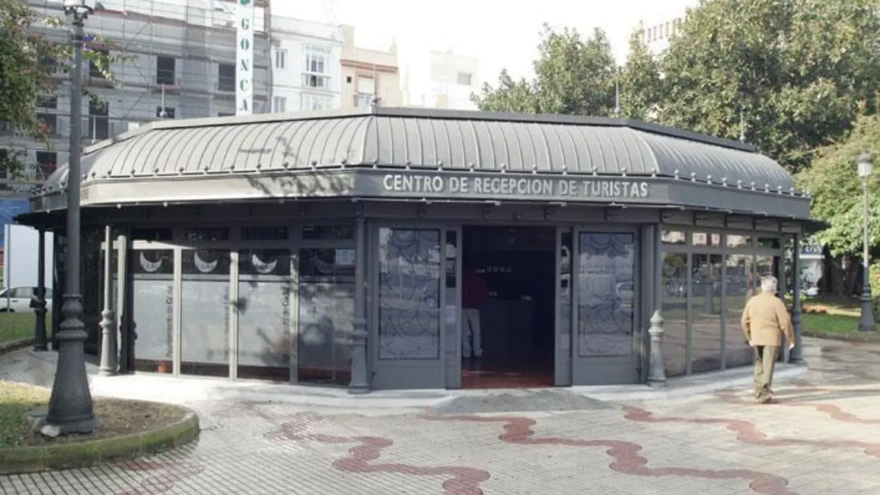 Oficina de recepci&oacute;n de turistas. - EC