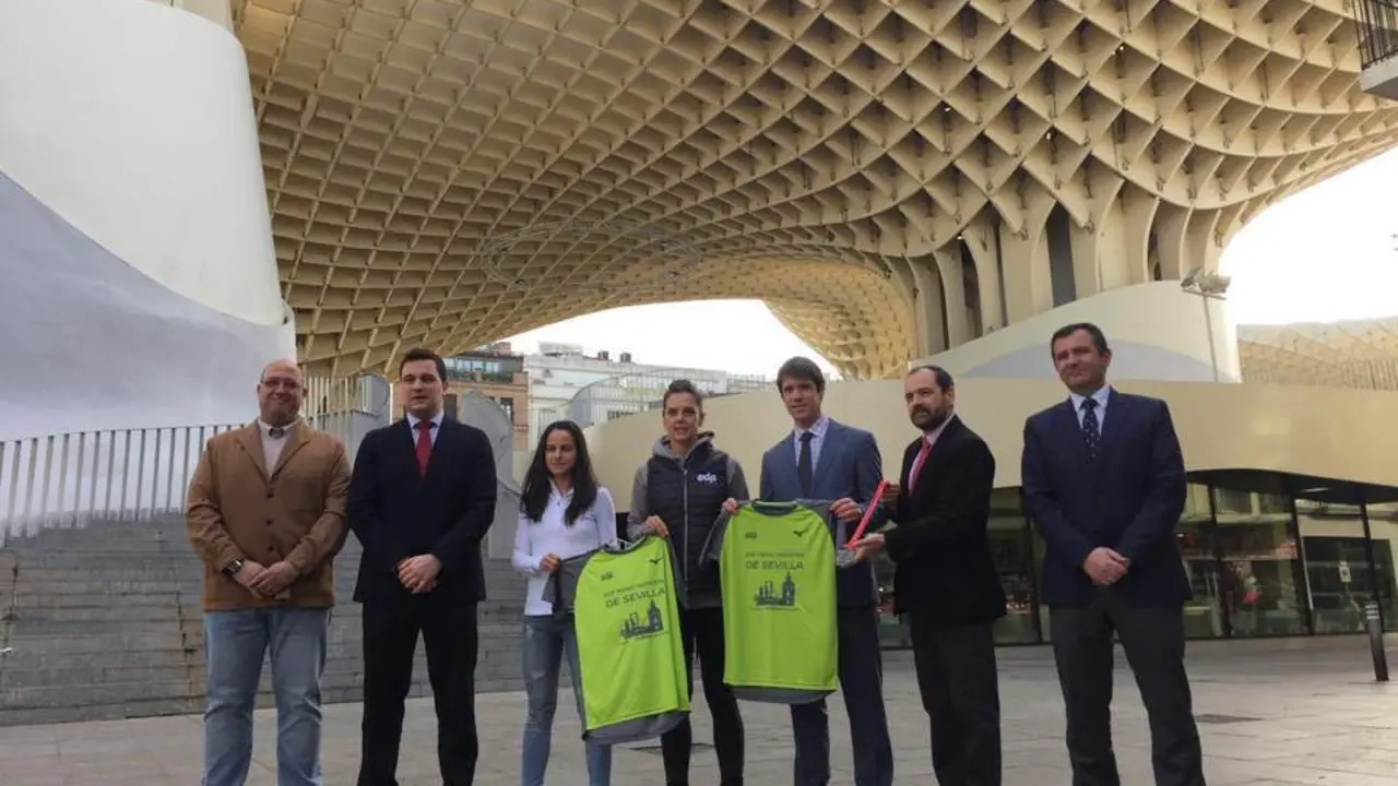 Presentaci&oacute;n de la EDP Medio Marat&oacute;n de Sevilla. - SSV