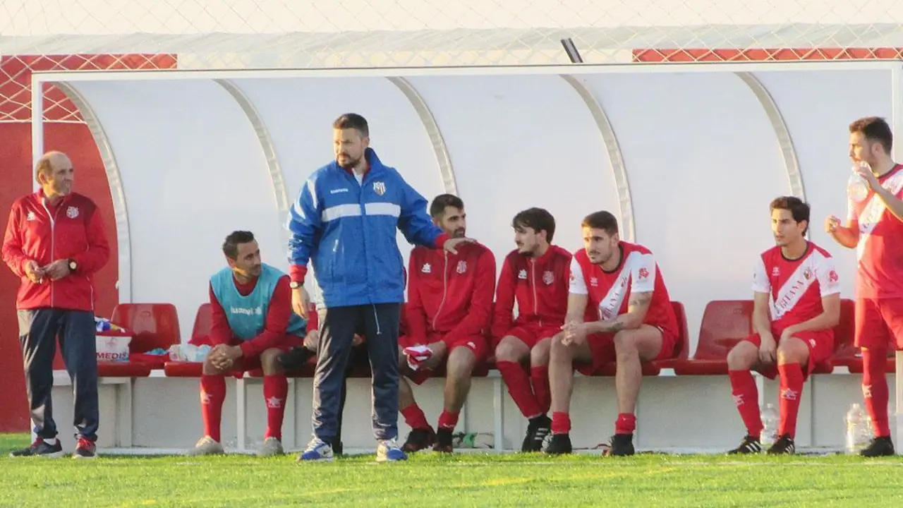 Jero en el &uacute;ltimo partido disputado, que fue ante el Racing Portuense en el Doro Stadium - Ra&uacute;l J. Bustillos