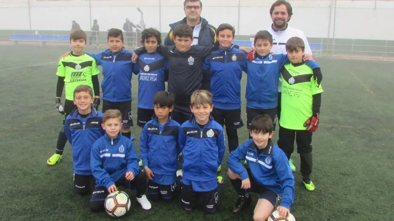 El equipo benjam&iacute;n A de la Divina Pastora - Ra&uacute;l. J. Bustillos