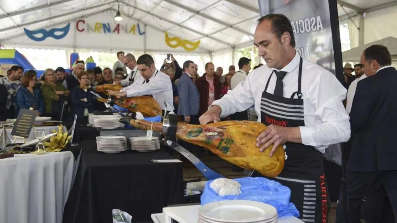 Antonio S&aacute;nchez, mejor cortador de jam&oacute;n de Espa&ntilde;a