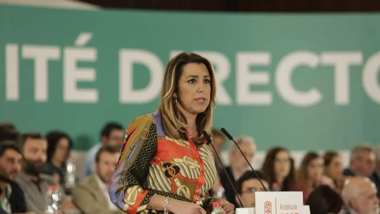 Susana D&iacute;az, secretario general del PSOE andaluz. - E.P.