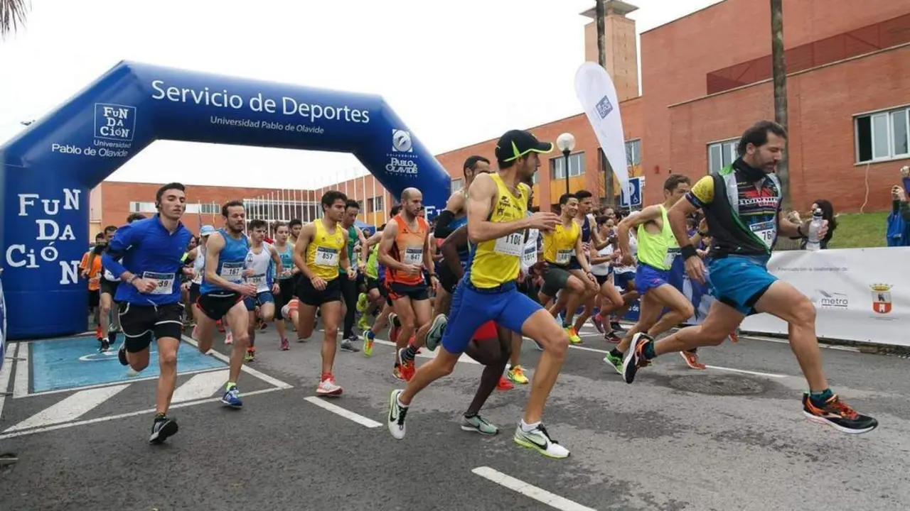 Edici&oacute;n anterior de la Carrera Popular de la UPO. - UPO