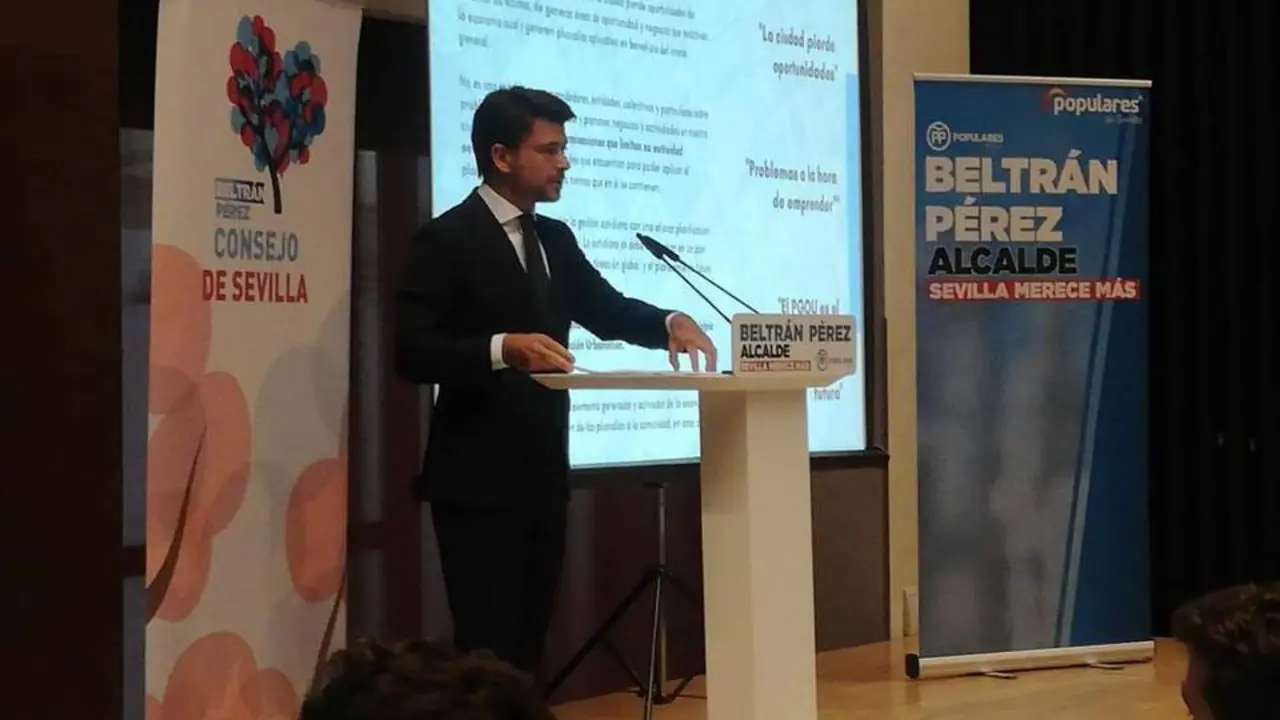 Beltr&aacute;n P&eacute;rez, portavoz del PP. - CM