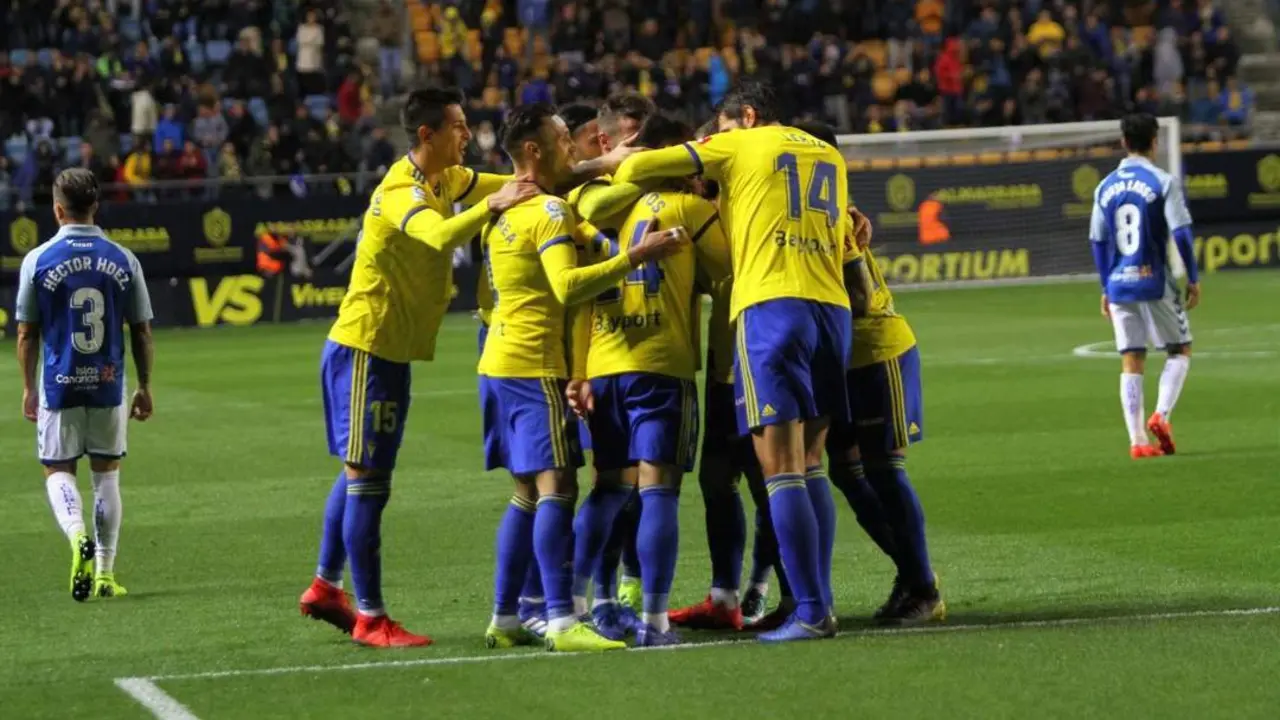 Gol del C&aacute;diz CF al CD Tenerife. - Trekant Media