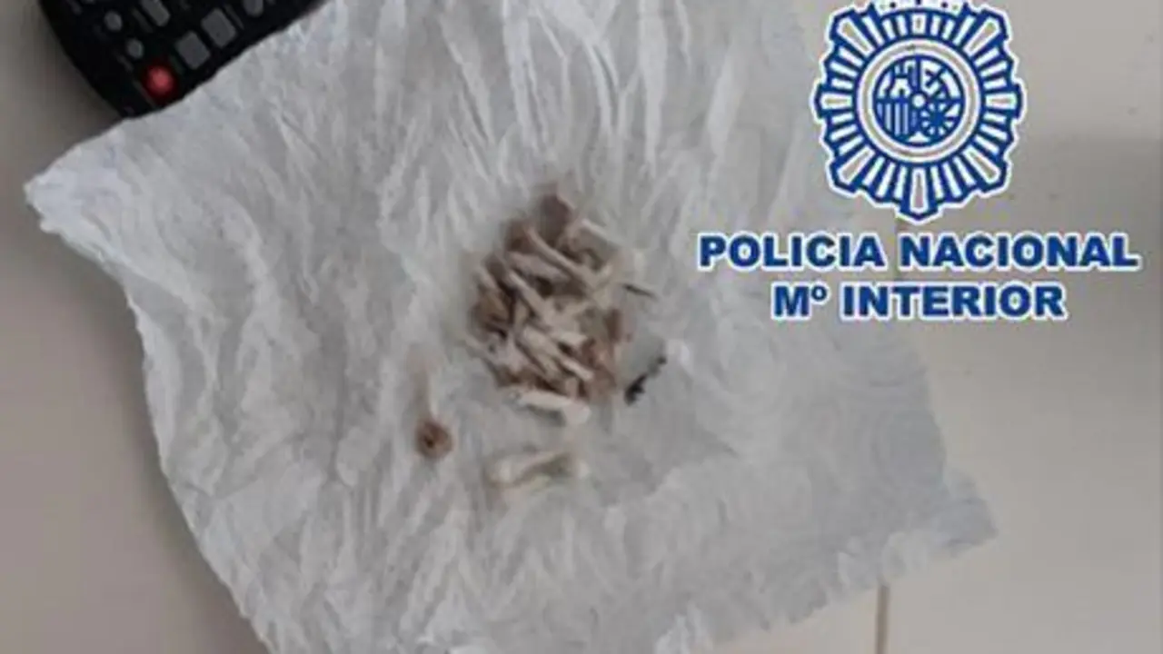 Parte de la droga incautada. - VM