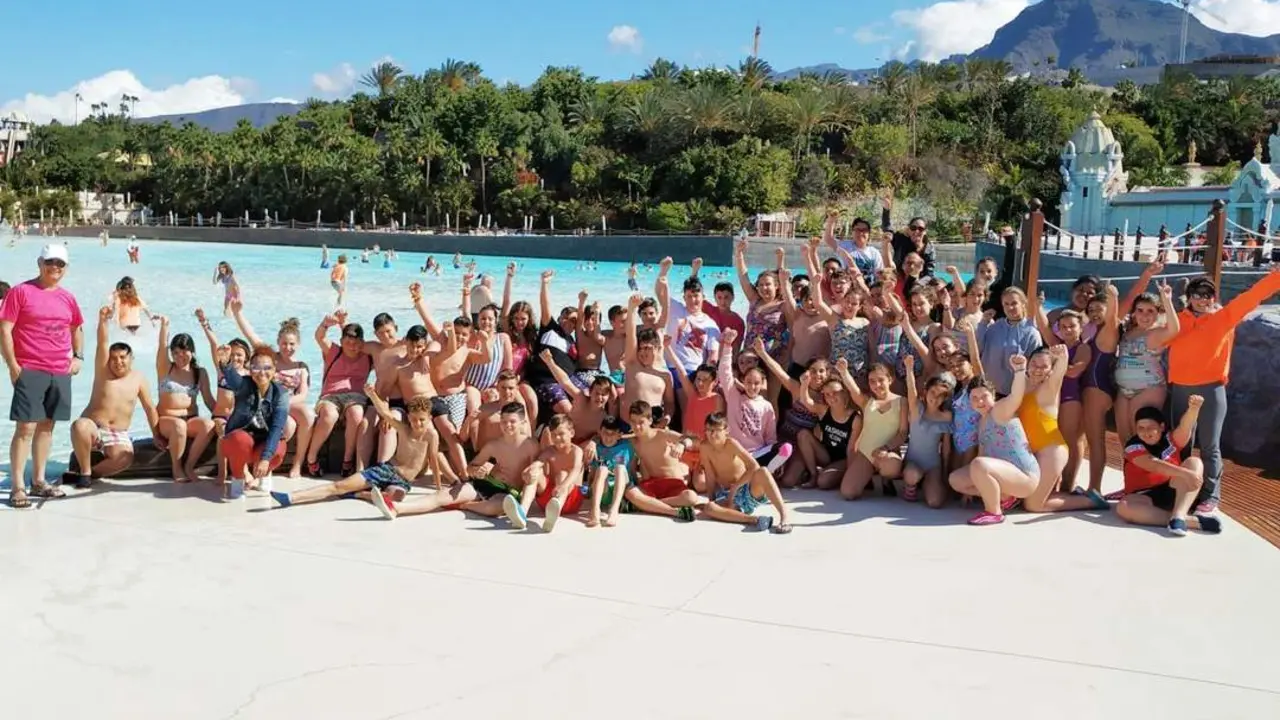 Los alumnos del CEIP Maestra Caridad Ruiz en Tenerife - A. I.