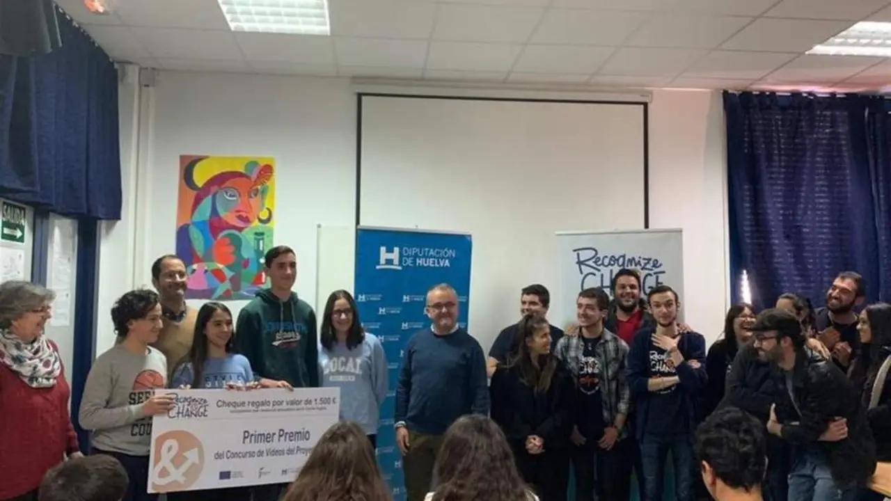 Entrega del premio. - VH