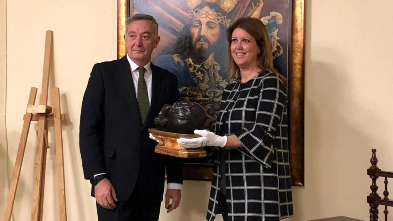 Cesi&oacute;n de la cabeza de San Juan. - Junta