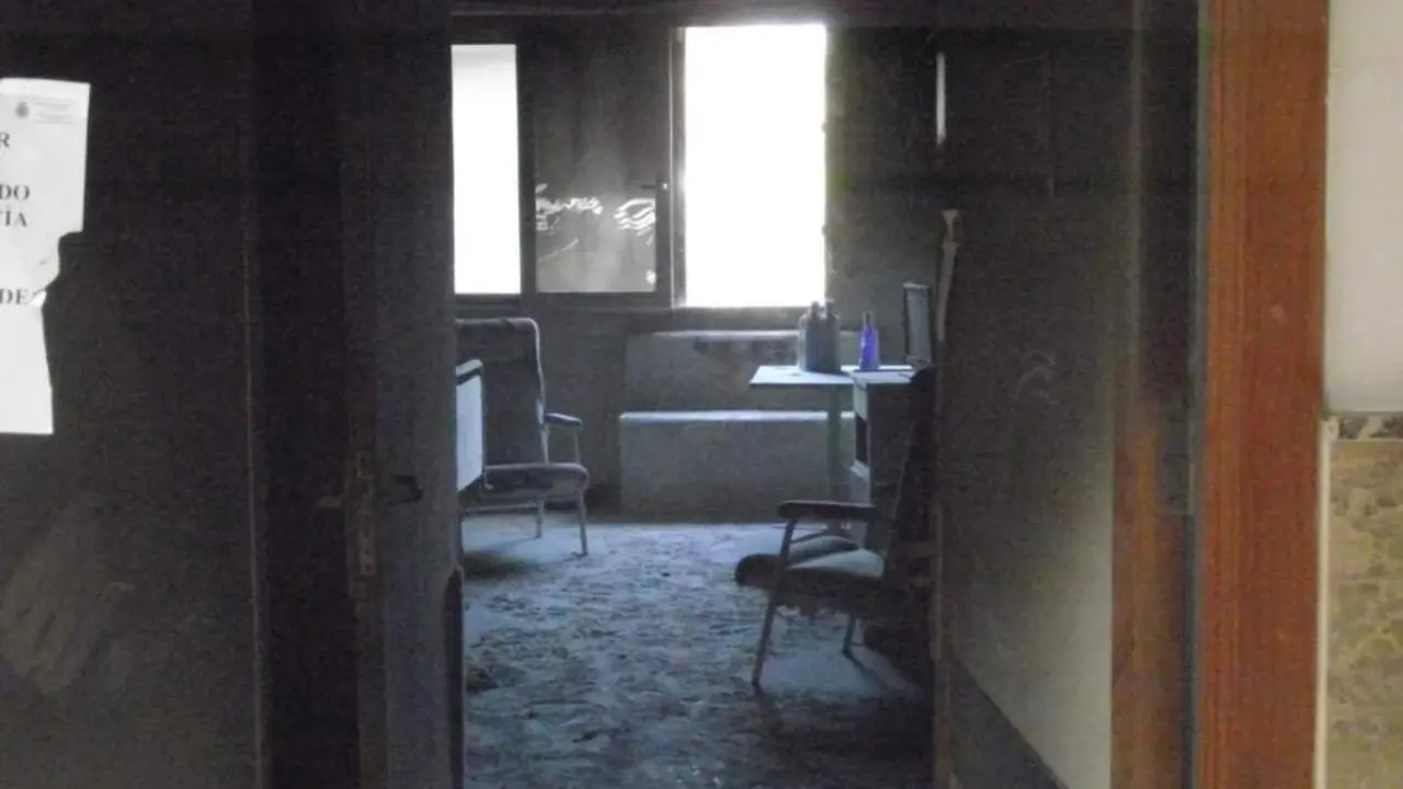 Habitaci&oacute;n afectada. - Ra&uacute;l J. Bustillos.