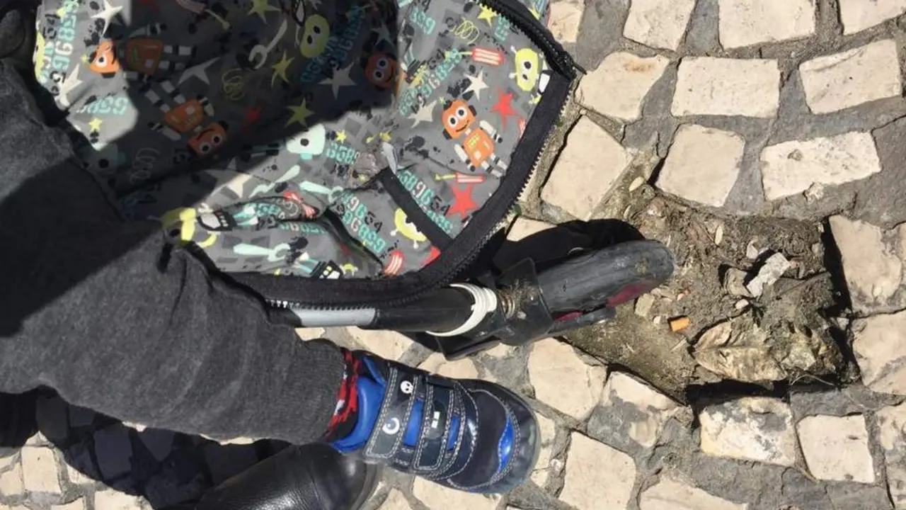 Los "boquetes" en San Antonio son un "peligro"