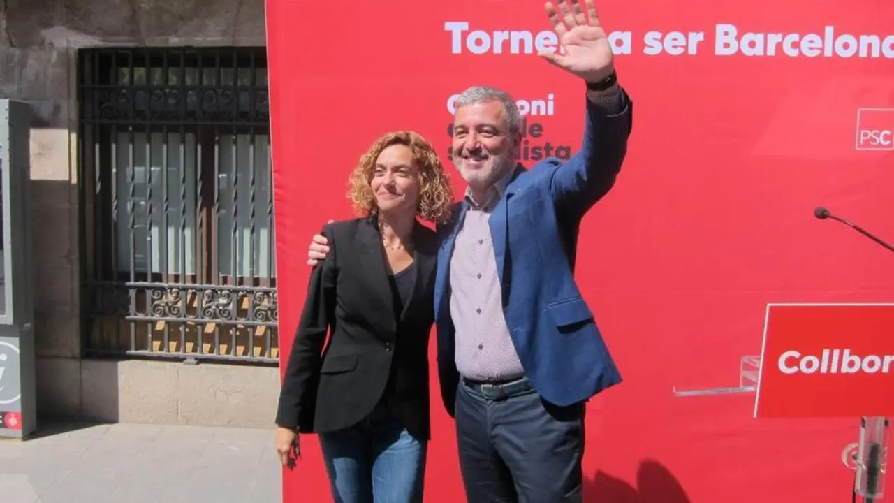 Batet y Collboni. - Europa Press