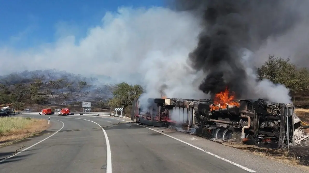 Accidente mortal en La Nava. - VH
