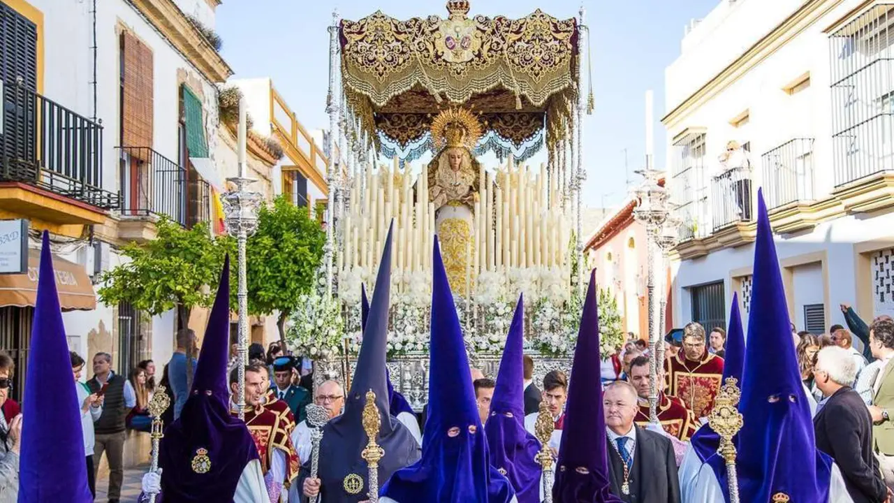 La Candelaria, el pasado Lunes Santo.  - Cristo Garc&iacute;a