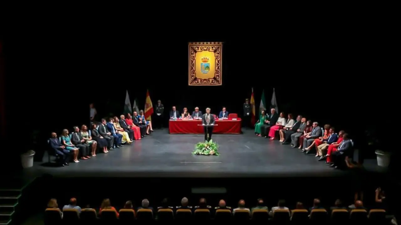 Investidura de Garc&iacute;a Urbano. - AI
