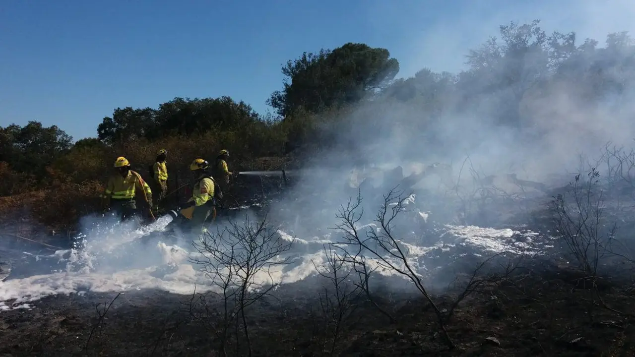 Incendio de Cortegana. - INFOCA