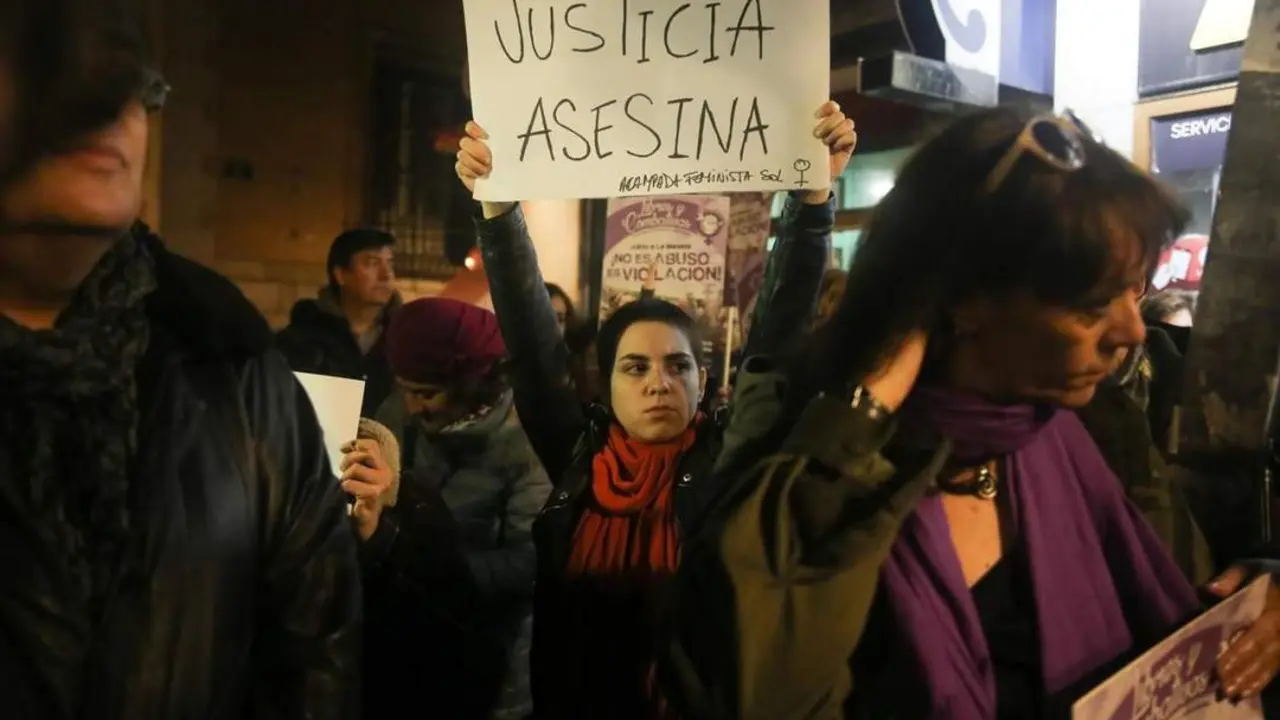Manifestaci&oacute;n contra la sentencia de la Manada. - EP