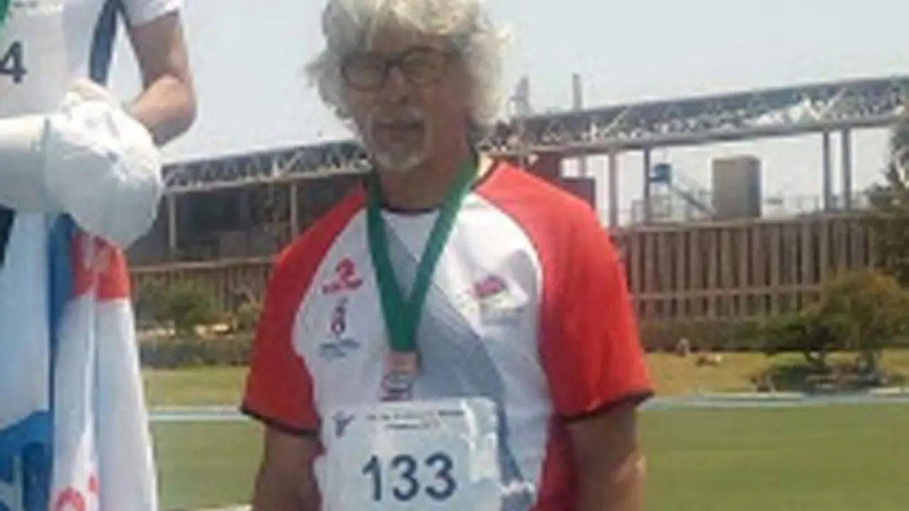 Tom&aacute;s Ceballos, en el podium en Almer&iacute;a - A. I.