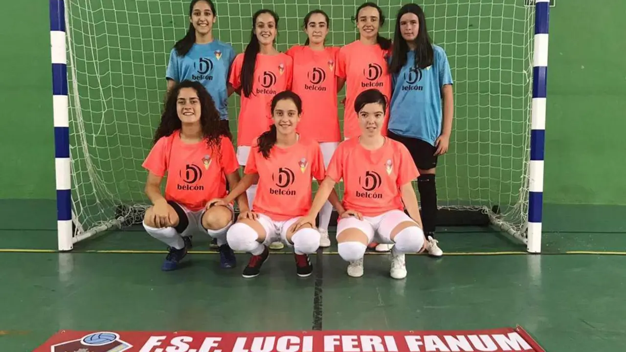 El equipo cadete femenino del Belc&oacute;n Luci Feri Fanum, campe&oacute;n de la Copa Federaci&oacute;n - A. I.