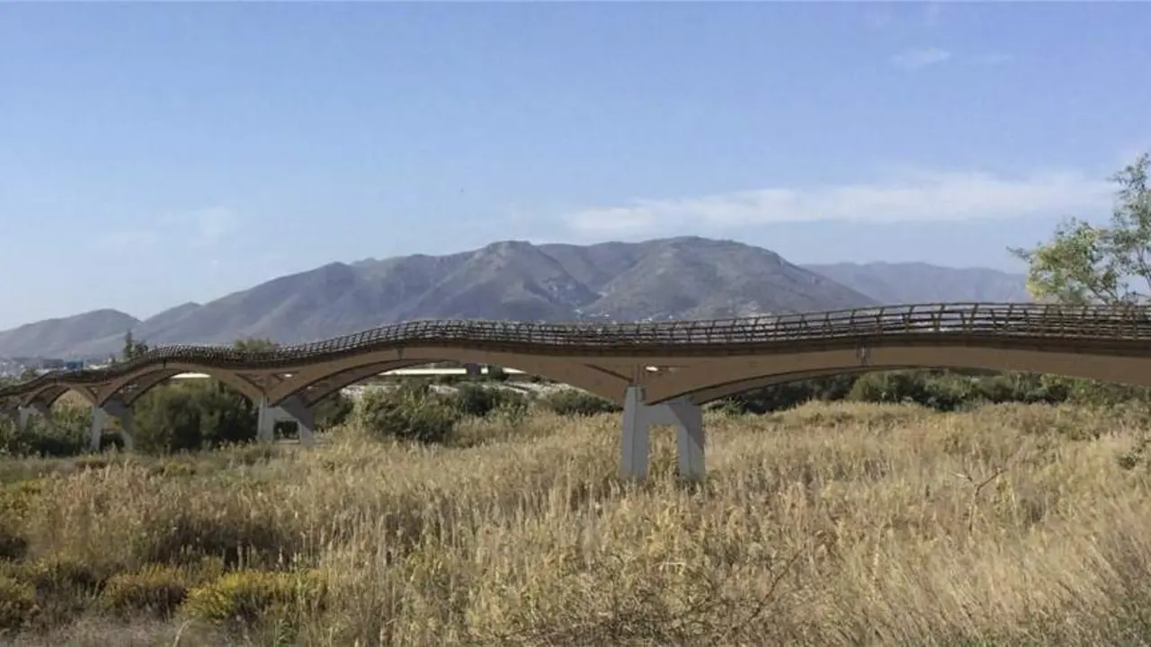 Proyecto pasarela Guadalhorce.  - VM