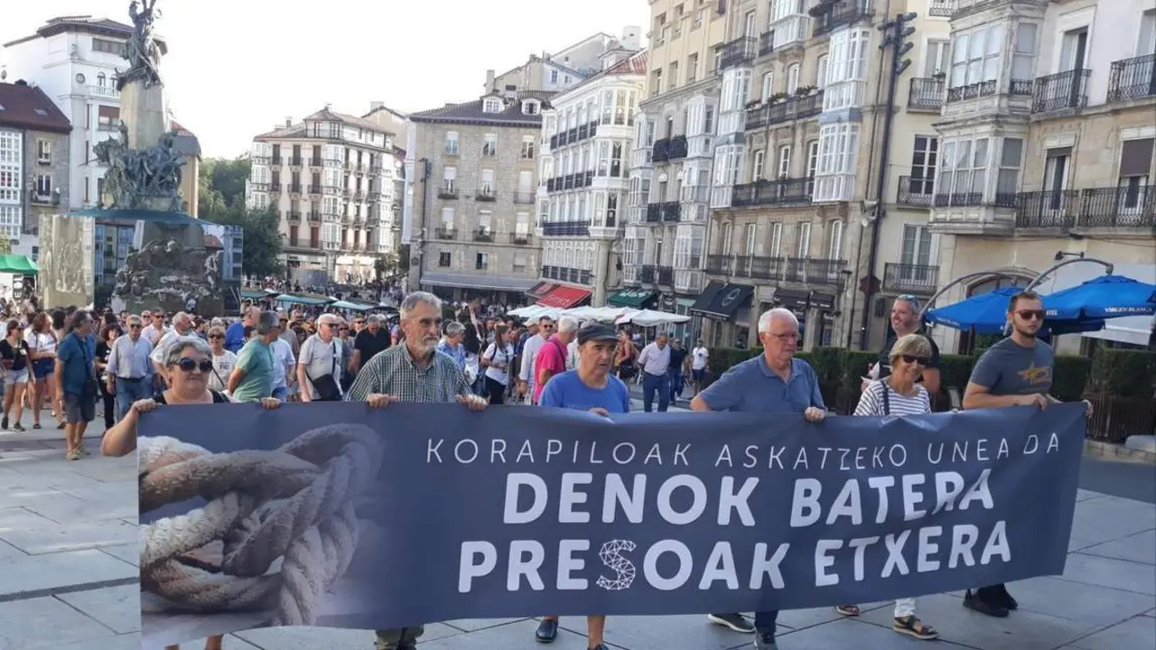 Manifestaci&oacute;n en Vitoria. - EP