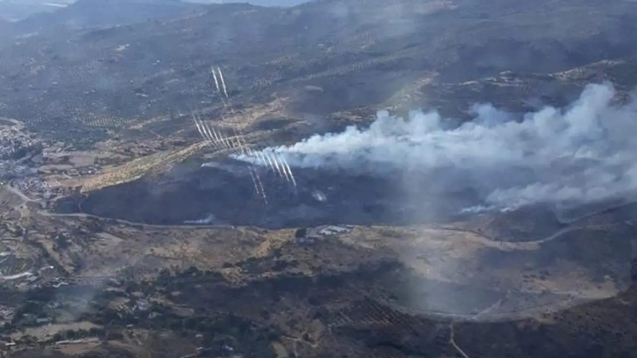 Incendio en Beas de Segura. - EP