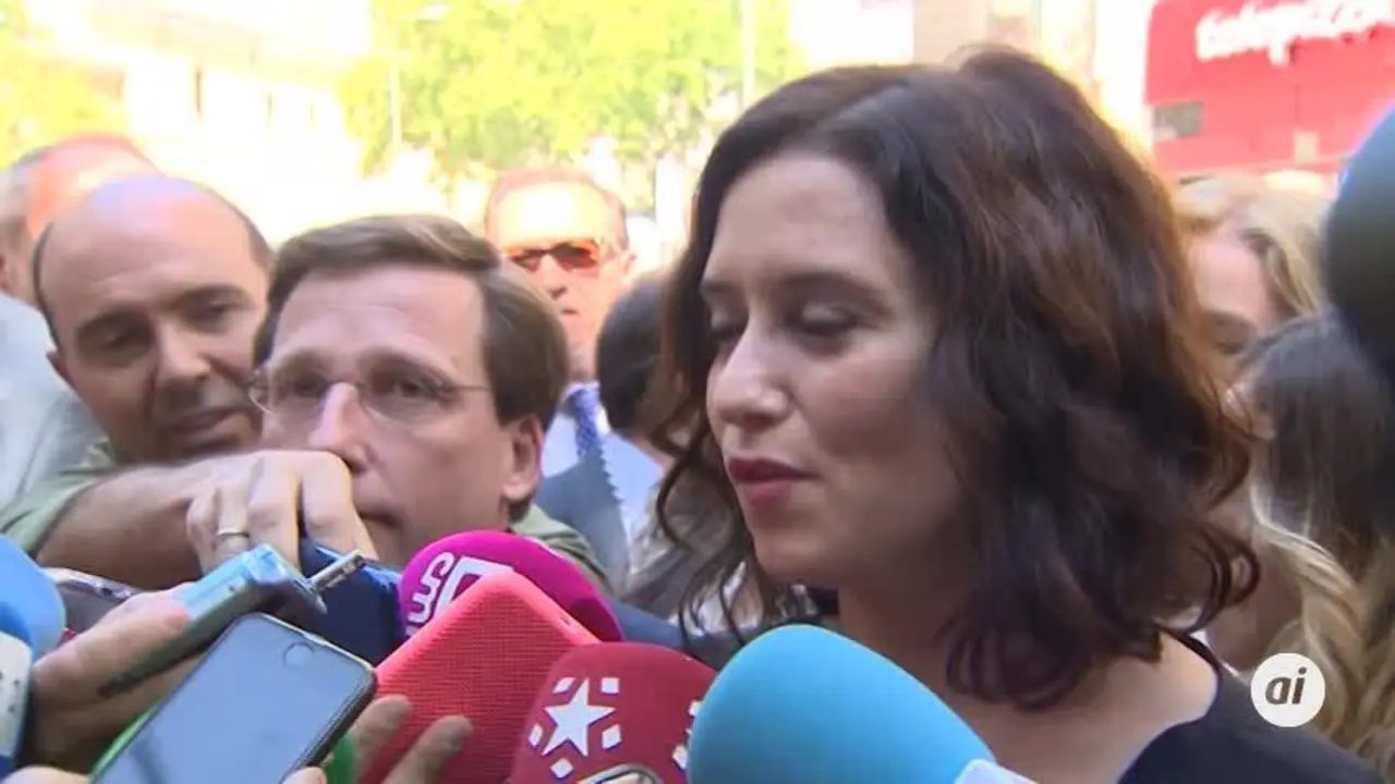 Ayuso buscar&aacute; el "mejor equipo" para la Comunidad de Madrid