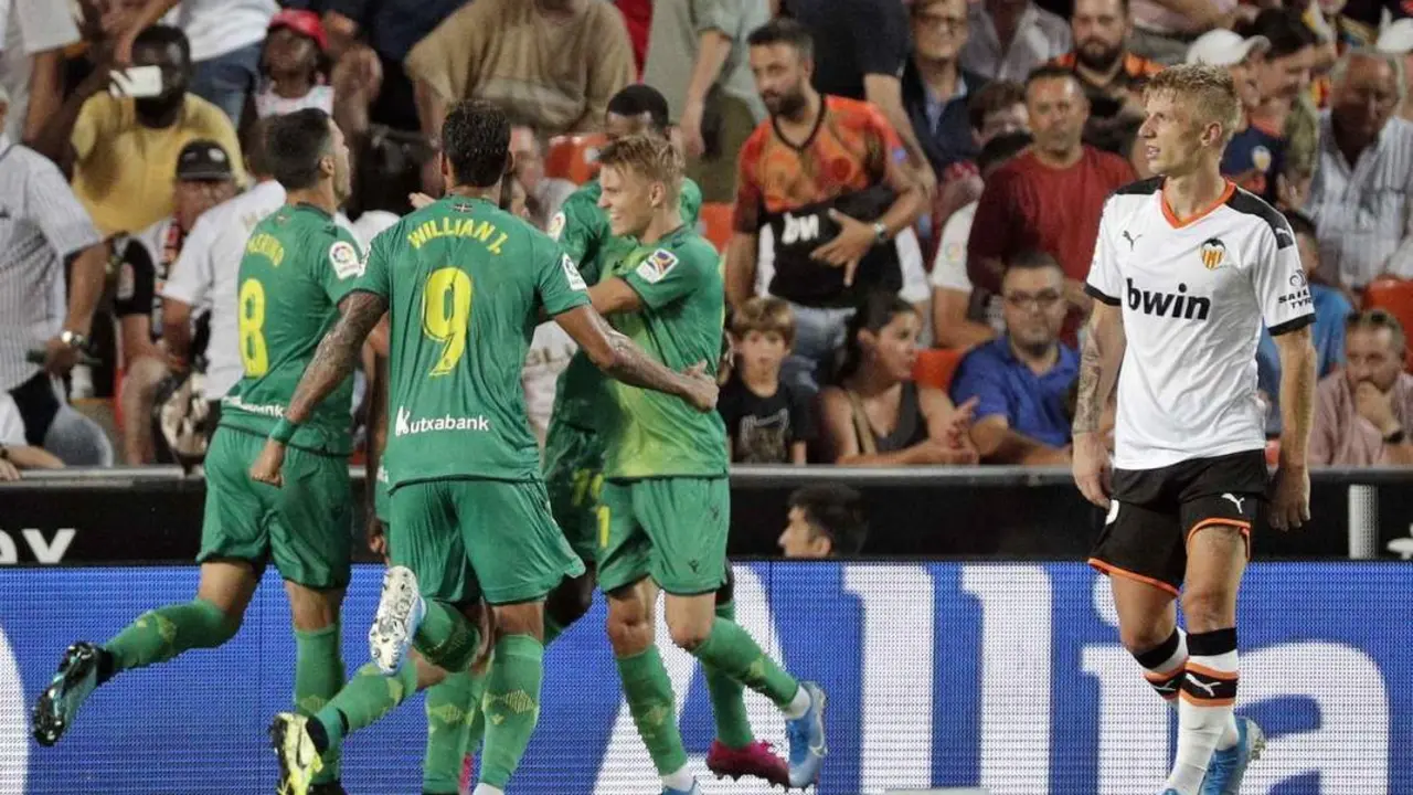 Gol de la Real Sociedad. - EFE