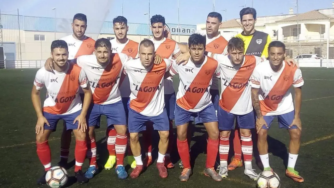 Once inicial que present&oacute; la Juventud Sanluque&ntilde;a en Las Palmeras - Moy Cantero