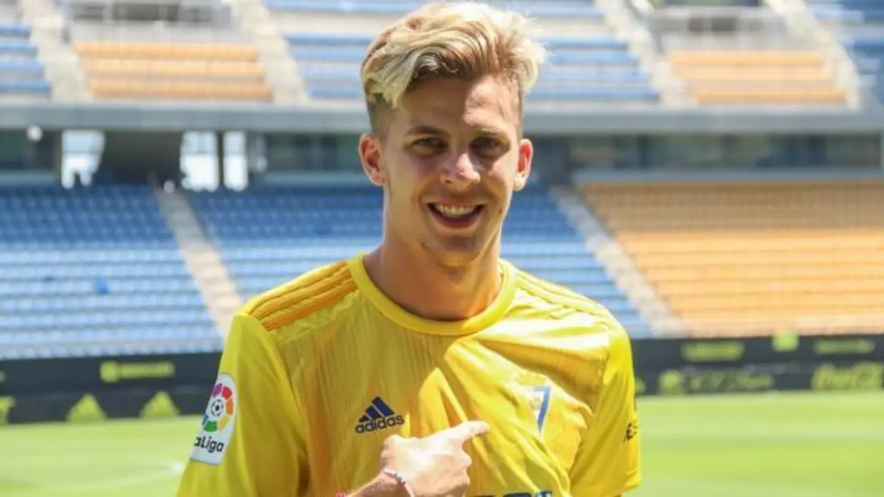 El cadista Iv&aacute;n Alejo - C&aacute;diz CF