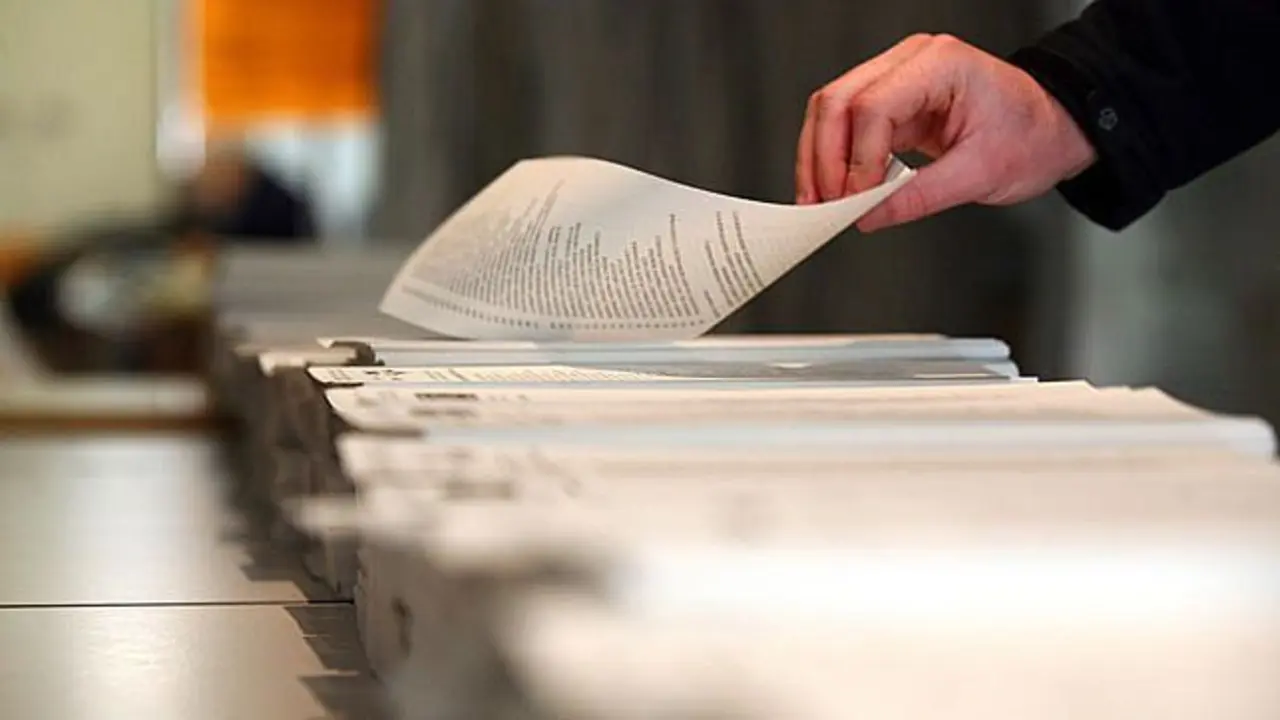 Papeletas electorales.  - VM