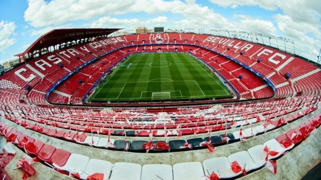 Imagen del Ram&oacute;n S&aacute;nchez Pizju&aacute;n durante un encuentro de la pasada temporada - UEFA
