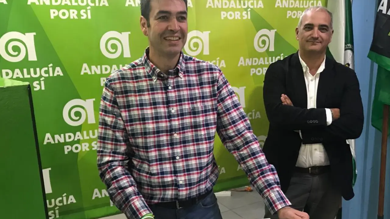 Joaqu&iacute;n Bellido y Antonio Jes&uacute;s Ruiz. - AI