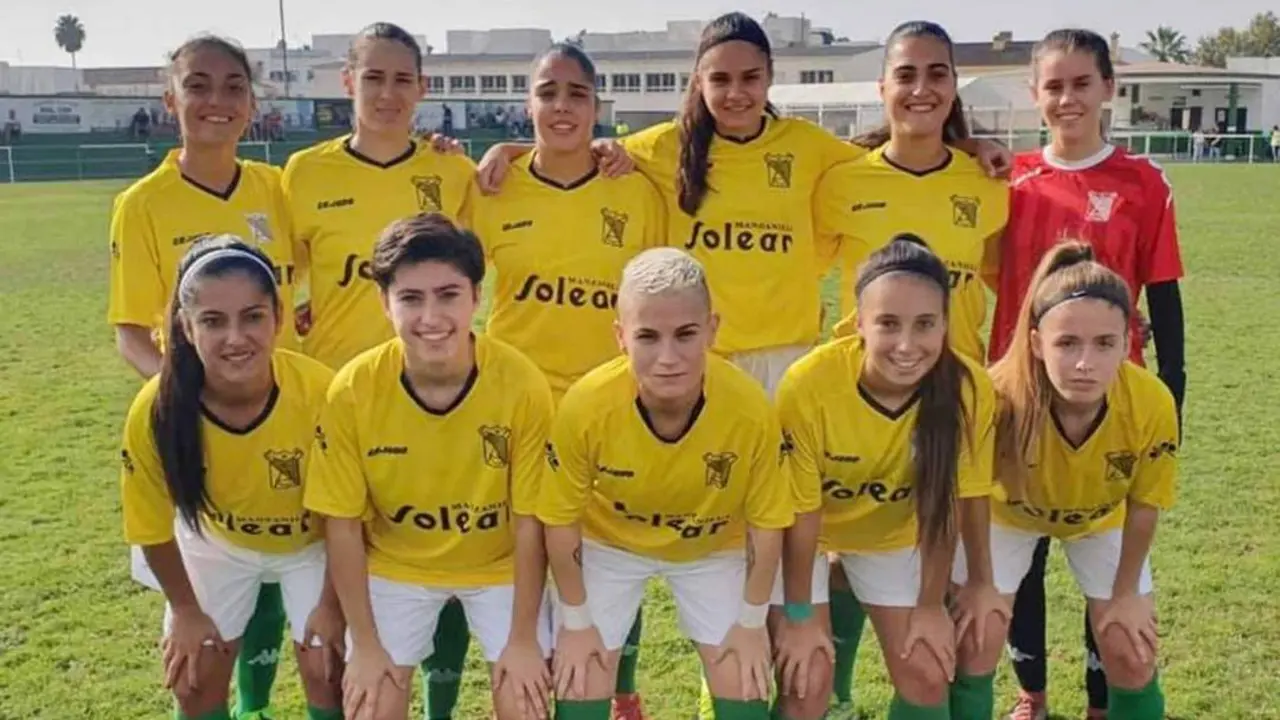 Once inicial del Atl&eacute;tico Sanluque&ntilde;o Femenino en Palmones - ASCF