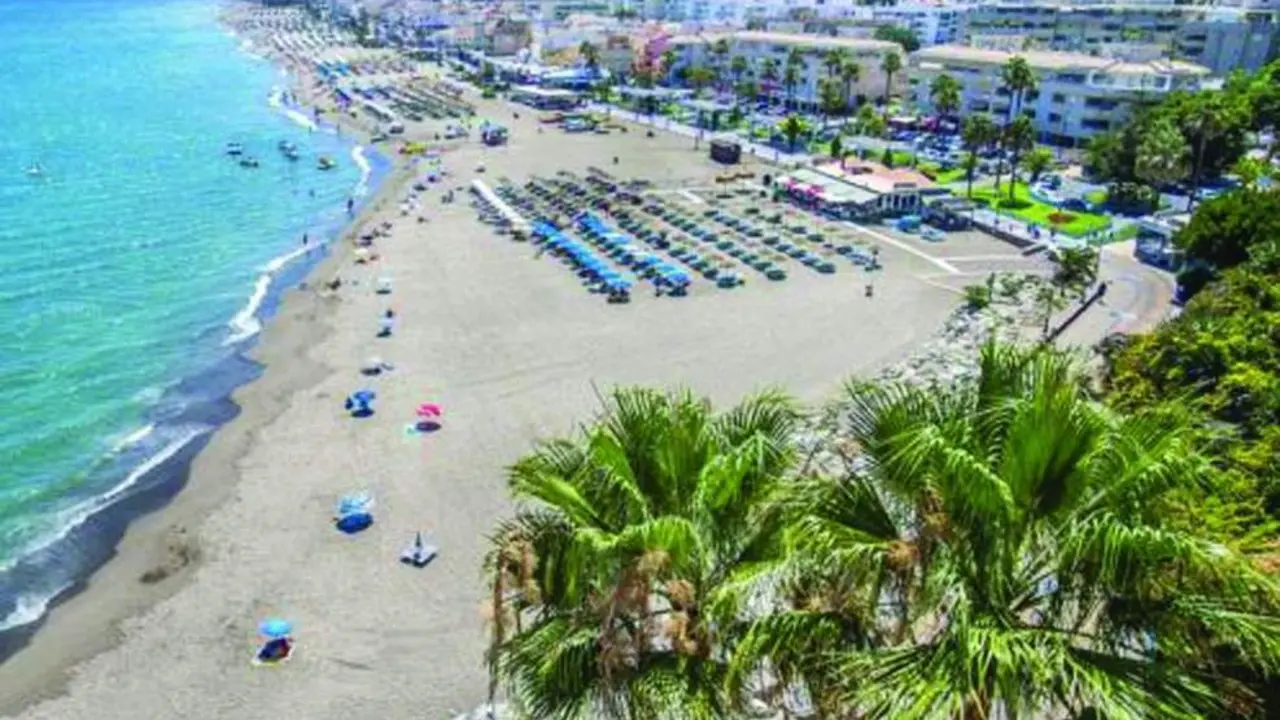 Vista general de la playa de Torremolinos. - ROHU