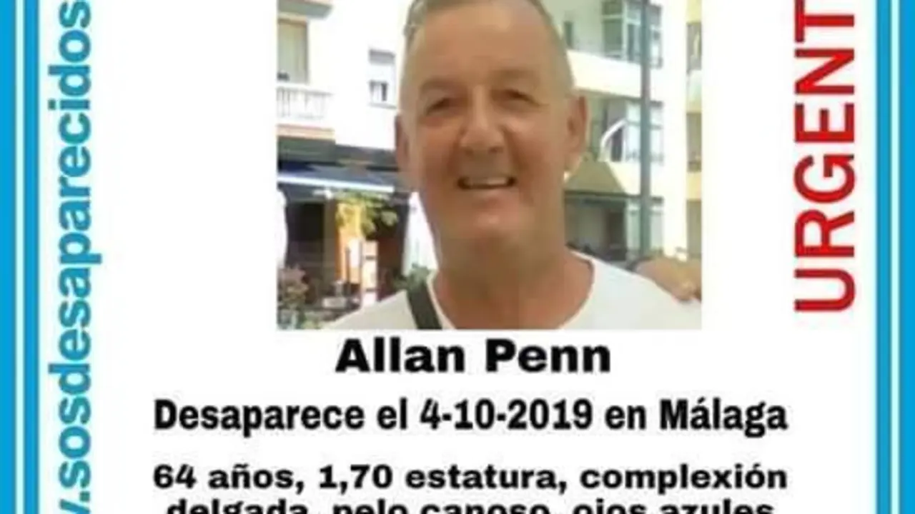 Desaparecido en M&aacute;laga. - sosdesaparecidos