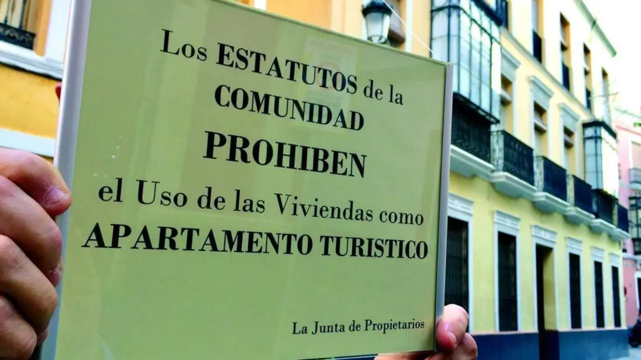Prohibici&oacute;n de pisos tur&iacute;sticos en una comunidad. - SSV