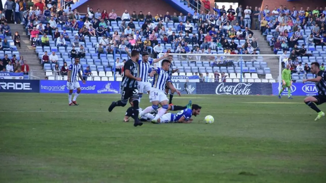 Derrota injusta del Recre ante el Cartagena