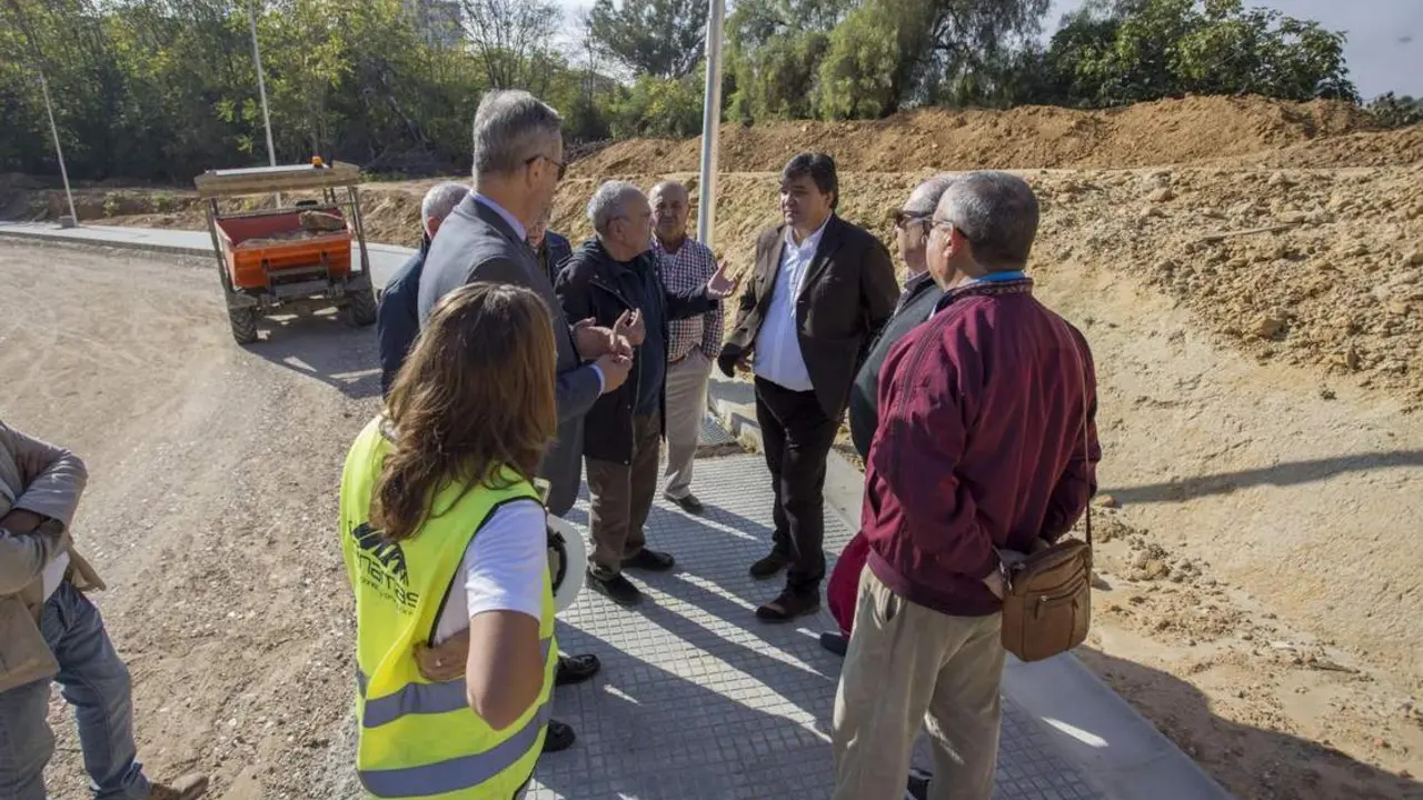 Obras en el Pasaje El Greco. - VH
