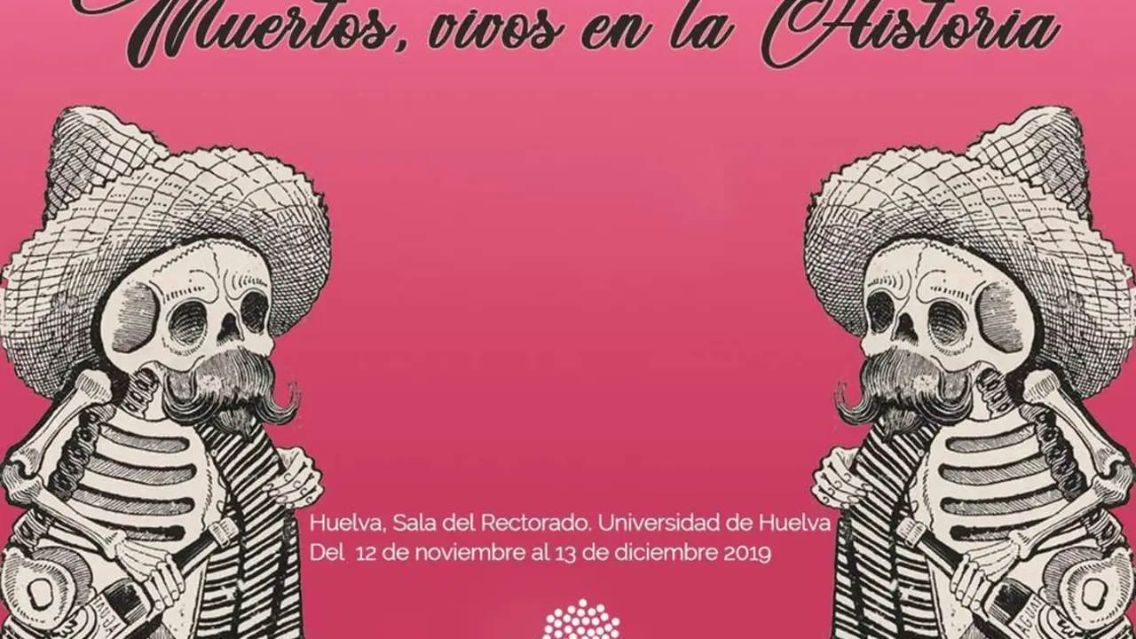 Cartel de la exposici&oacute;n 'Muertos, vivos en la historia'. - VH