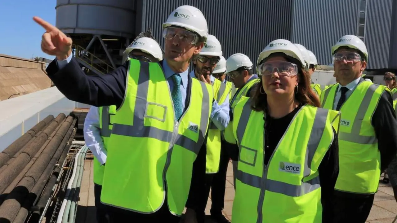 Visita a la planta de biomasa de Ence en Huelva. - VH