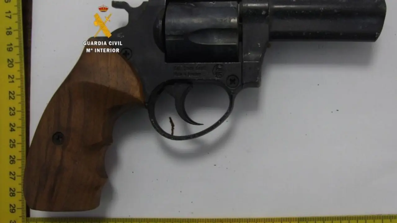Arma usada para amenazar a la v&iacute;ctima. - VM
