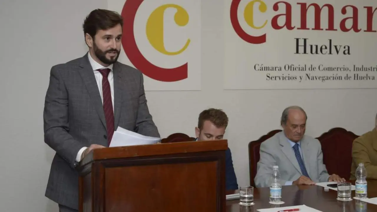Daniel Toscano durante su intervenci&oacute;n. - VH