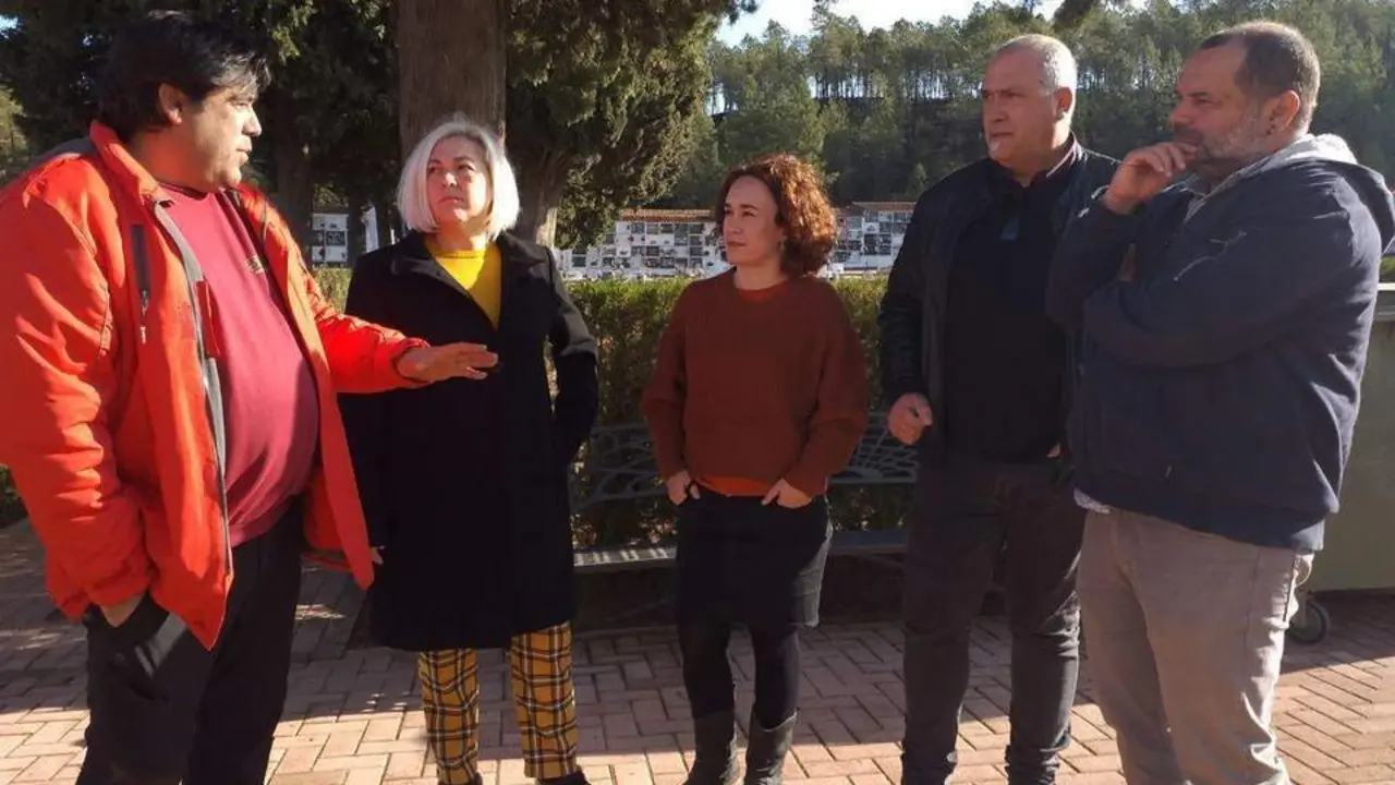 Visita al cementerio de Nerva. - VH