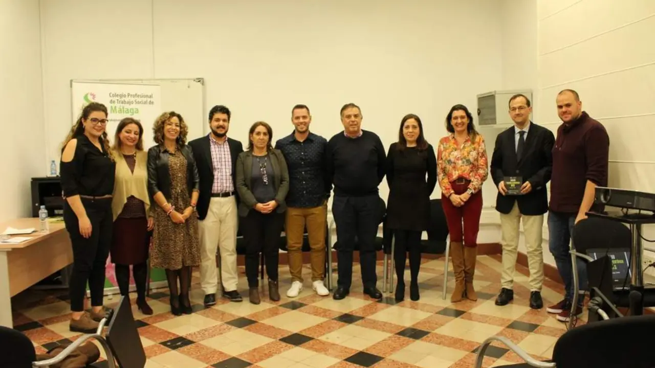 Gema Lobillo junto al resto de participantes. - VIVA M&Aacute;LAGA