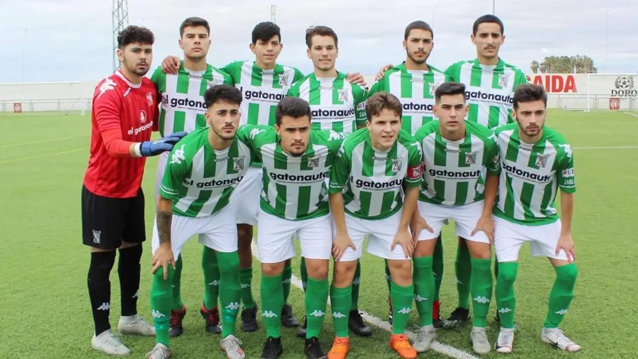 Once inicial que present&oacute; el equipo juvenil A del Atl&eacute;tico Sanluque&ntilde;o - Ra&uacute;l J. Bustillos