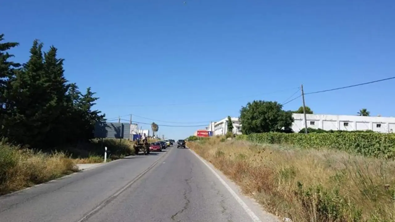 Entrada a Sanl&uacute;car por la Carretera de Chipiona - A. I.